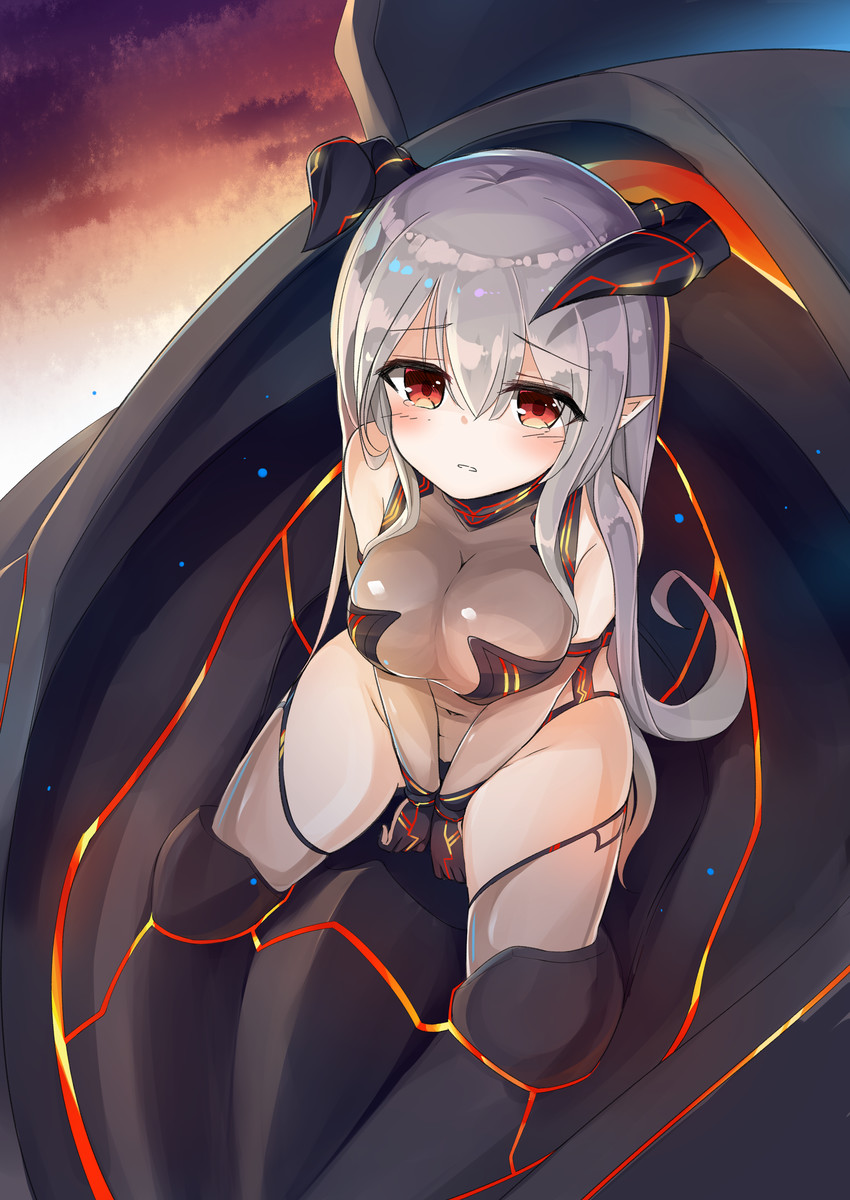 colo mag-chan and colossus (granblue fantasy) drawn by tsumiki_akeno