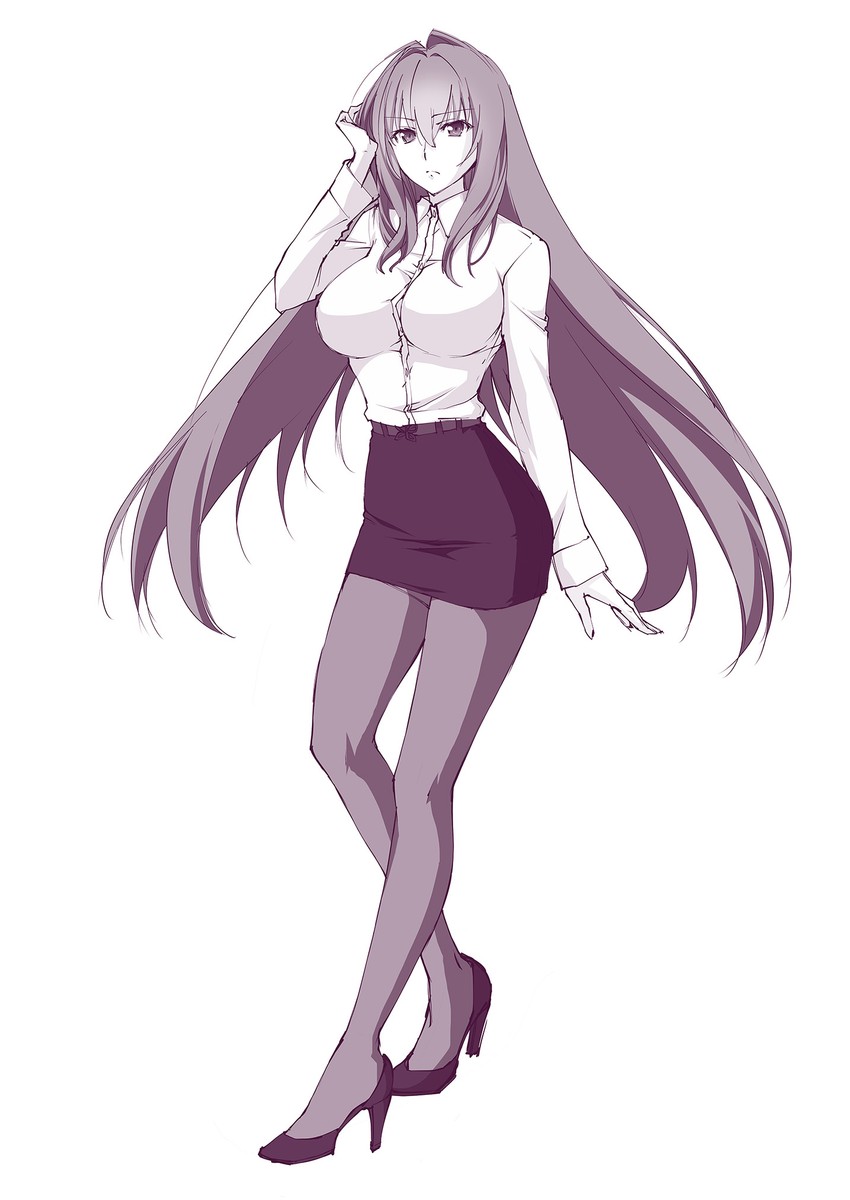 scathach (fate and 1 more) drawn by morinaga_ramune