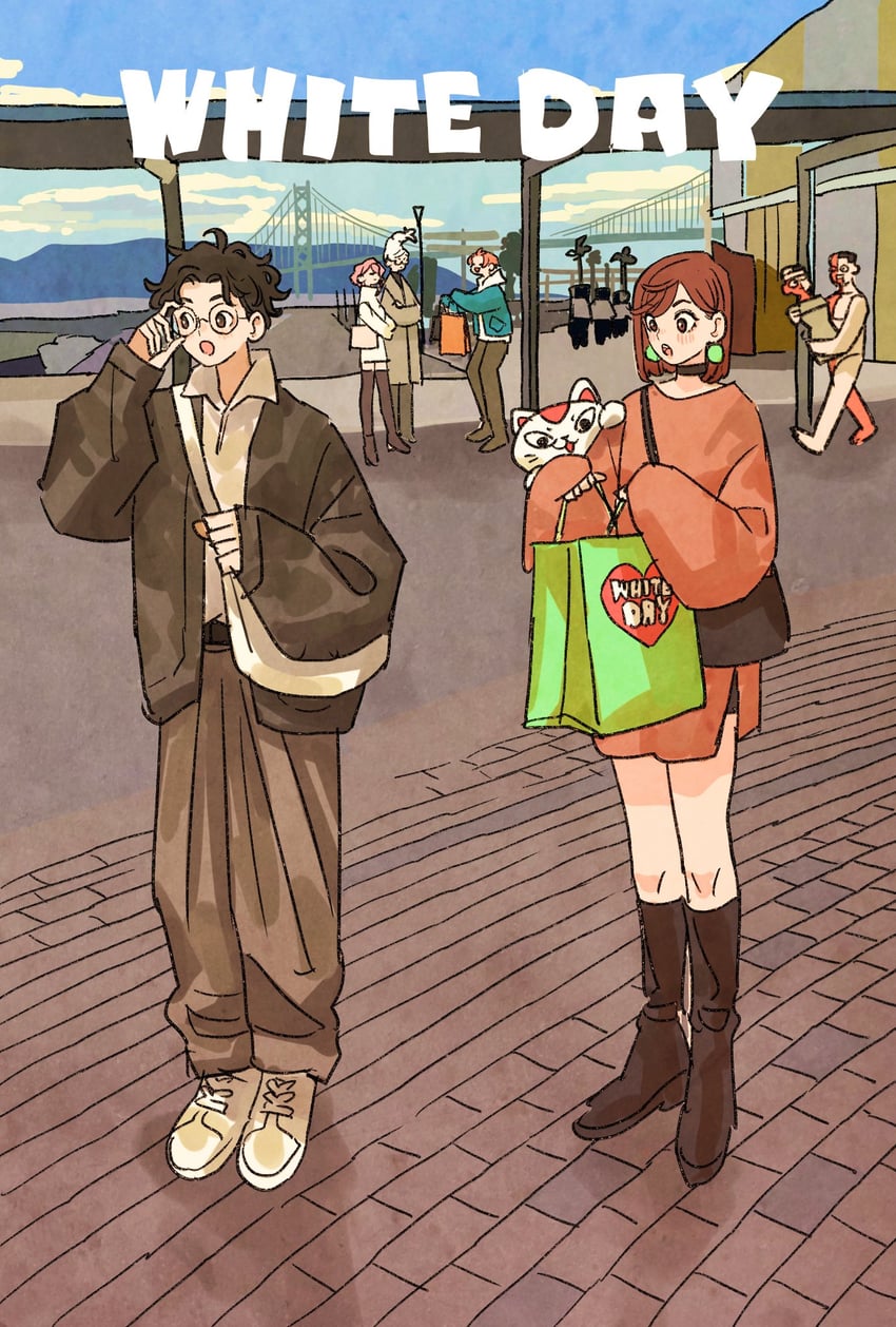 ayase momo, takakura ken, turbo granny, ayase seiko, shiratori aira, and 3 more (dandadan) drawn by takeuchi_ryousuke