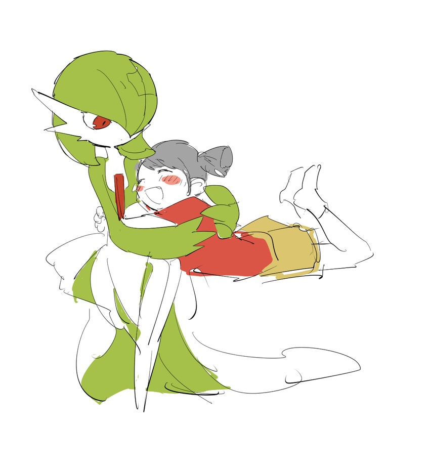 gardevoir (original and 1 more) drawn by apios