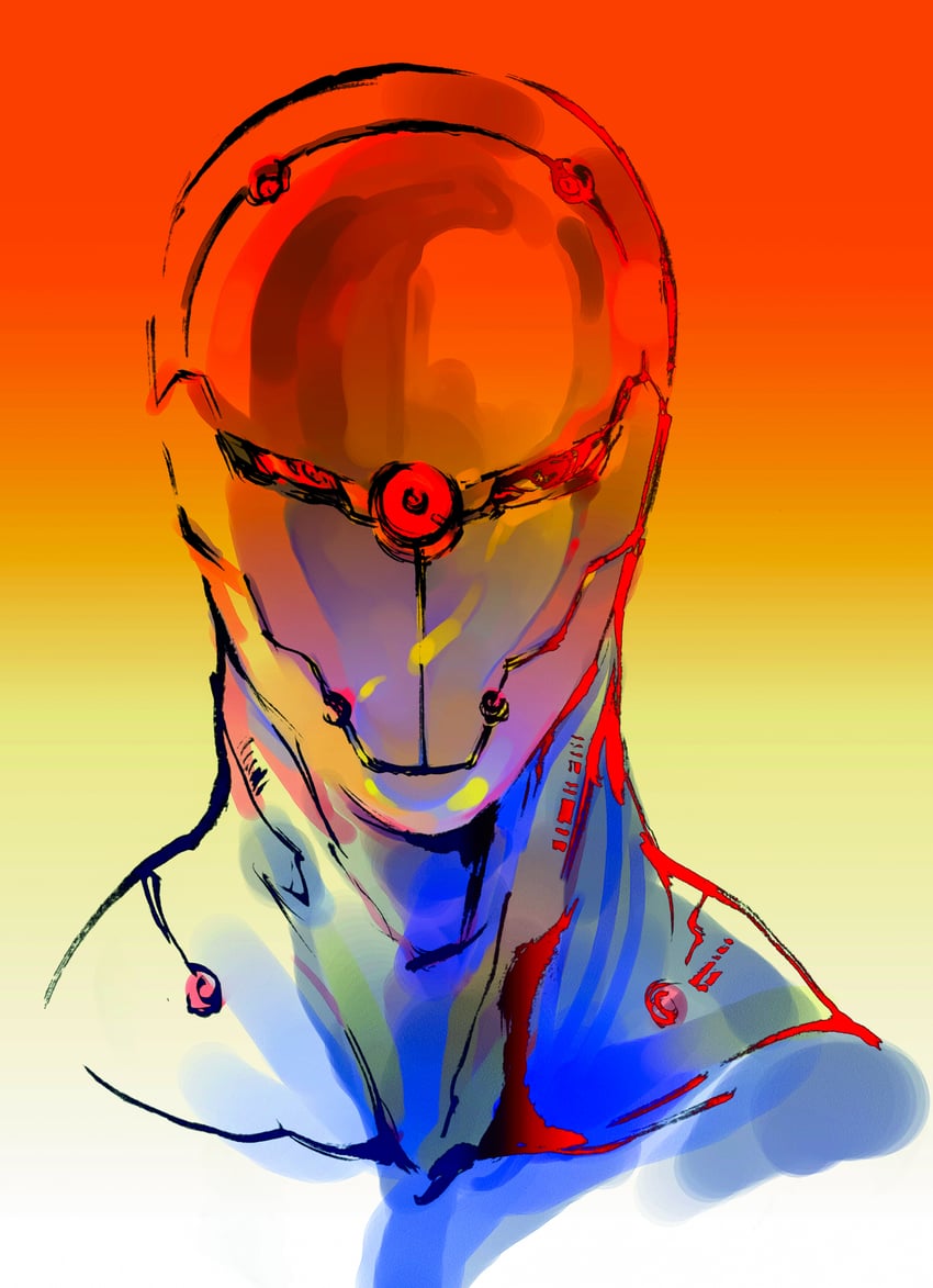 gray fox (metal gear and 1 more) drawn by shinkawa_youji