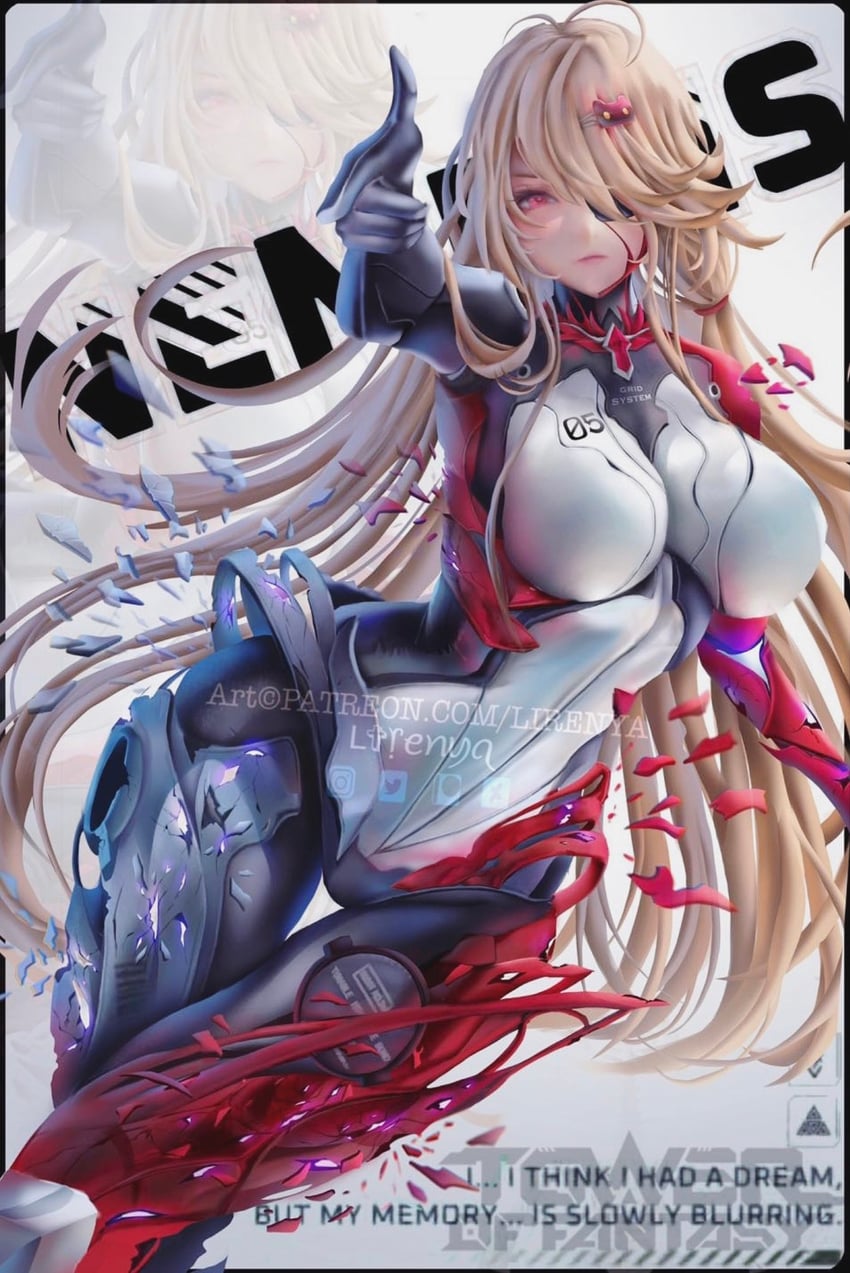 nemesis (tower of fantasy) drawn by lirenya