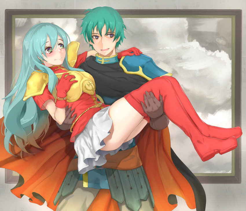 eirika and ephraim (fire emblem and 1 more) drawn by shiina_maru