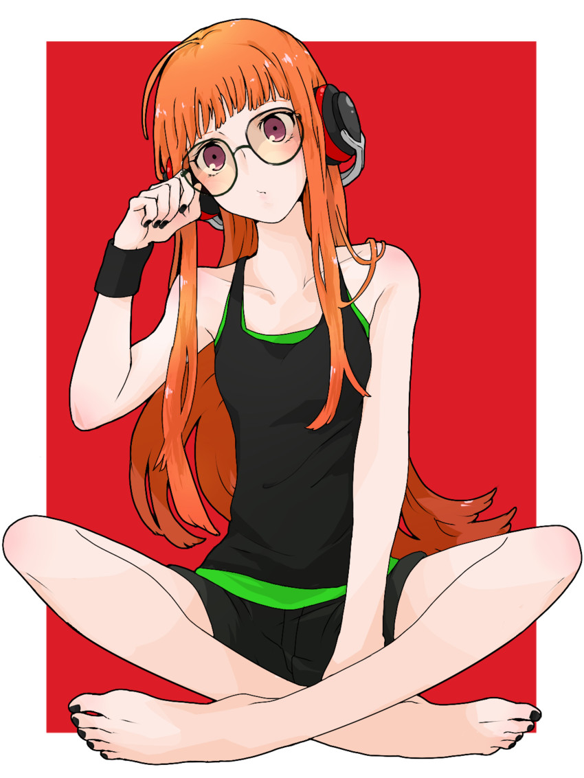 sakura futaba (persona and 1 more) drawn by sowako_(sowakoo)