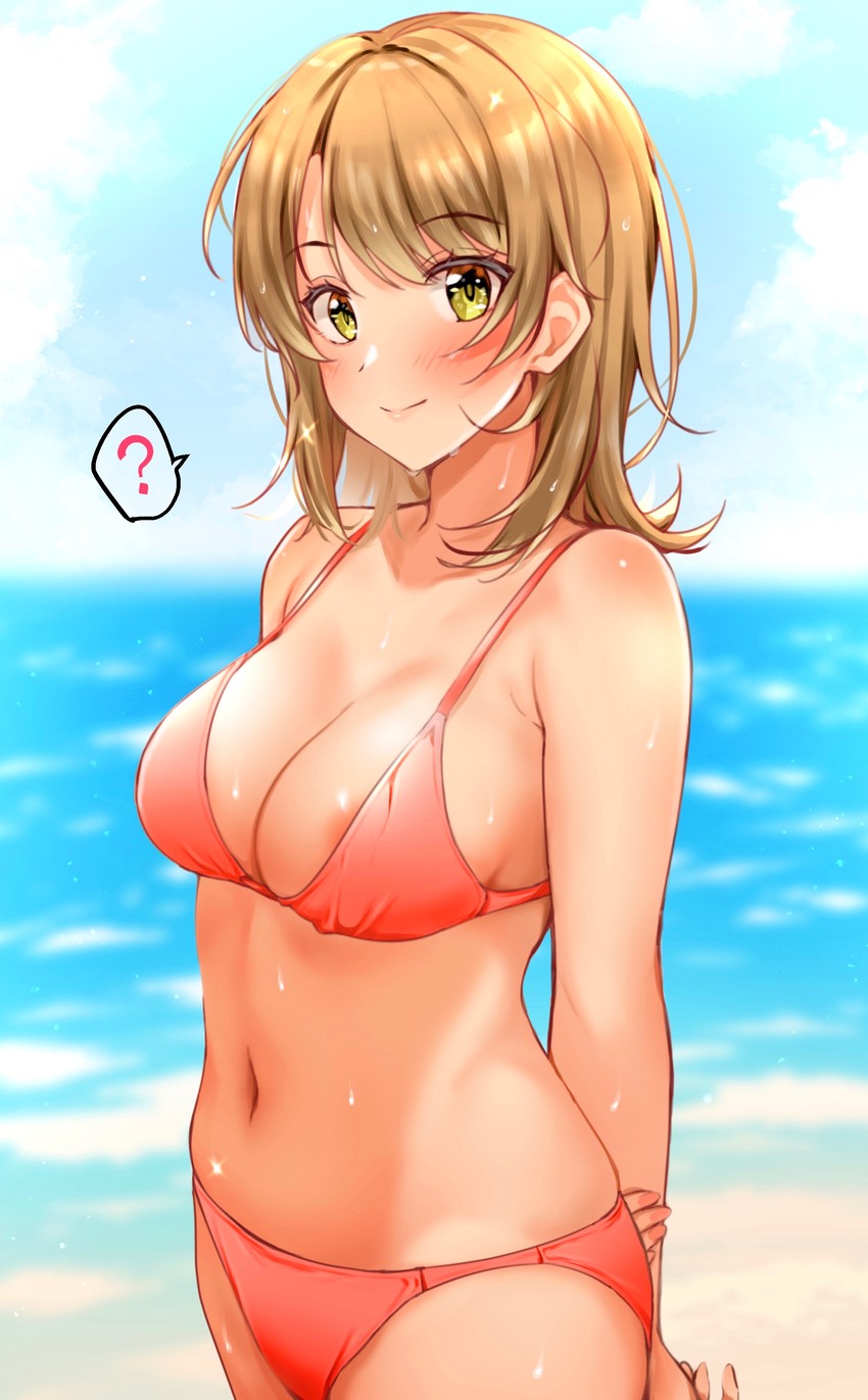 isshiki iroha (yahari ore no seishun lovecome wa machigatteiru.) drawn by kitaku_(nakamachi_machi)