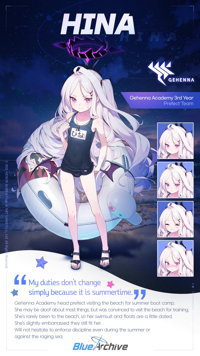 hina (blue archive) drawn by doremi_(doremi4704)