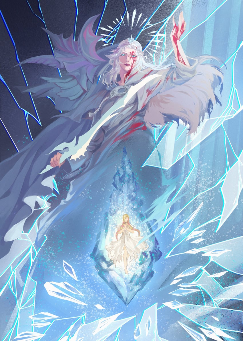 venat, hydaelyn, and minfilia warde (final fantasy and 1 more) drawn by signighter