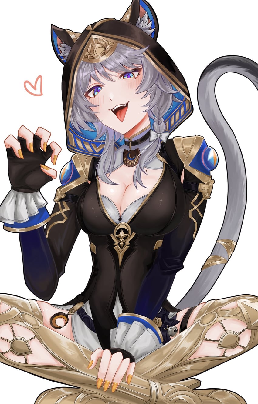 cipher (honkai and 1 more) drawn by ba_saashi3