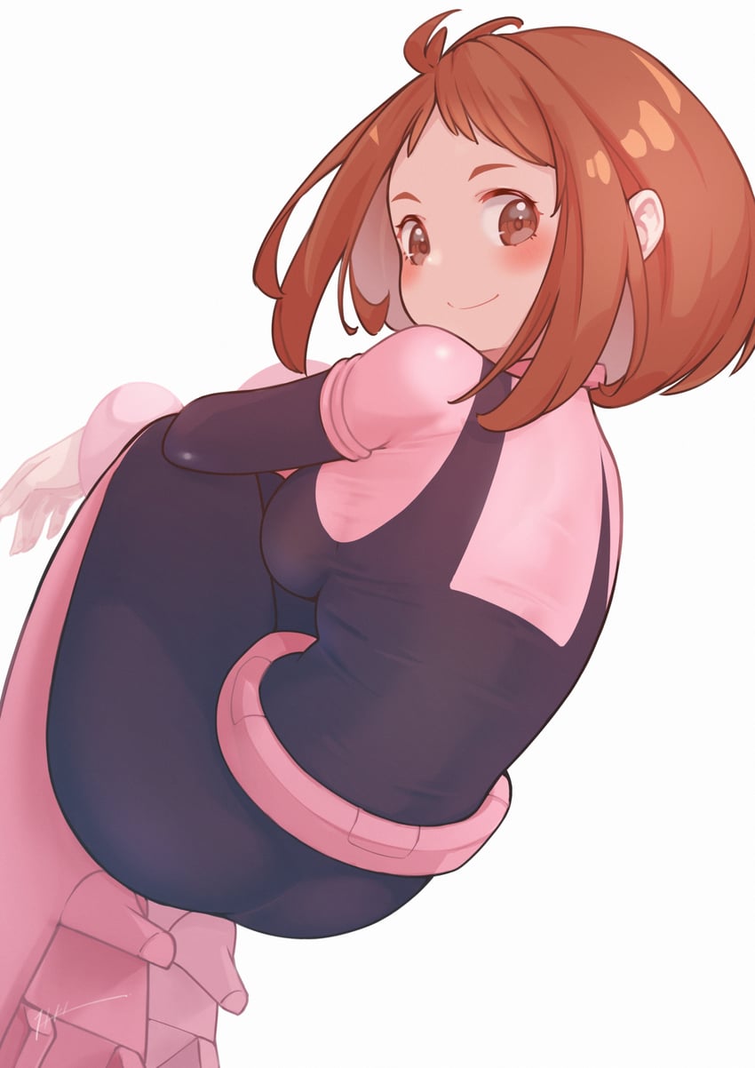 uraraka ochaco (boku no hero academia) drawn by itou_kazuki