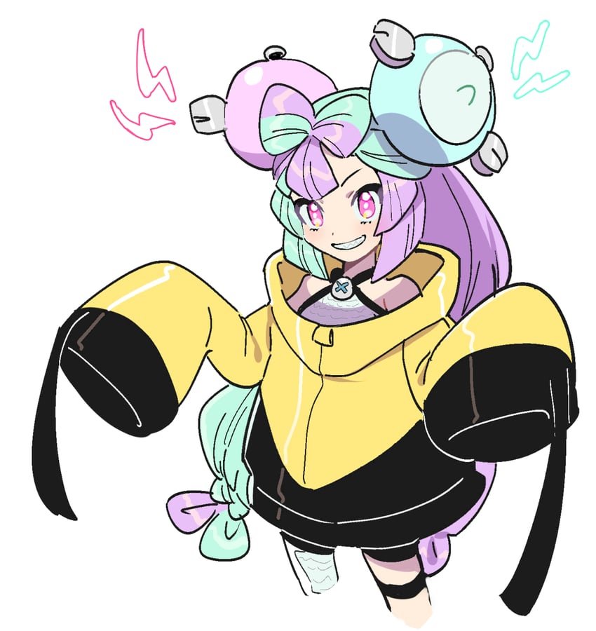 iono (pokemon and 1 more) drawn by dede_(qwea_00000)