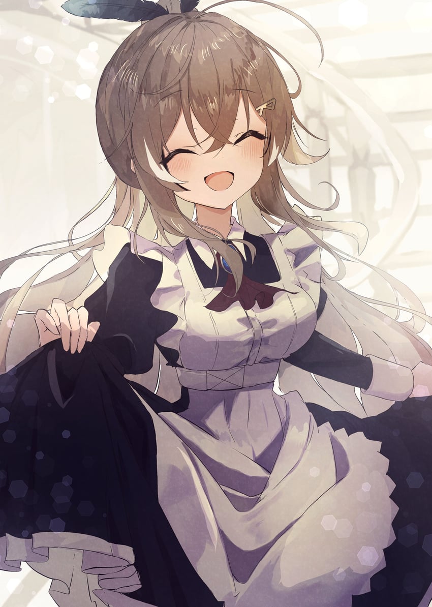 nanashi mumei (hololive and 1 more) drawn by inaba_reito