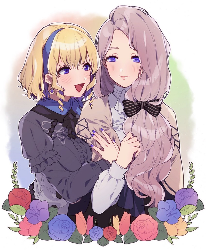 mercedes von martritz and constance von nuvelle (fire emblem and 1 more) drawn by tokika_asr