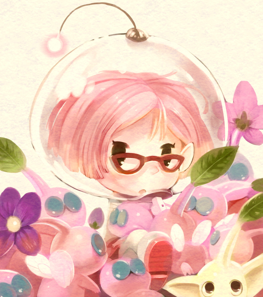 yellow pikmin, winged pikmin, and brittany (pikmin and 1 more) drawn by b_spa_gyoreva