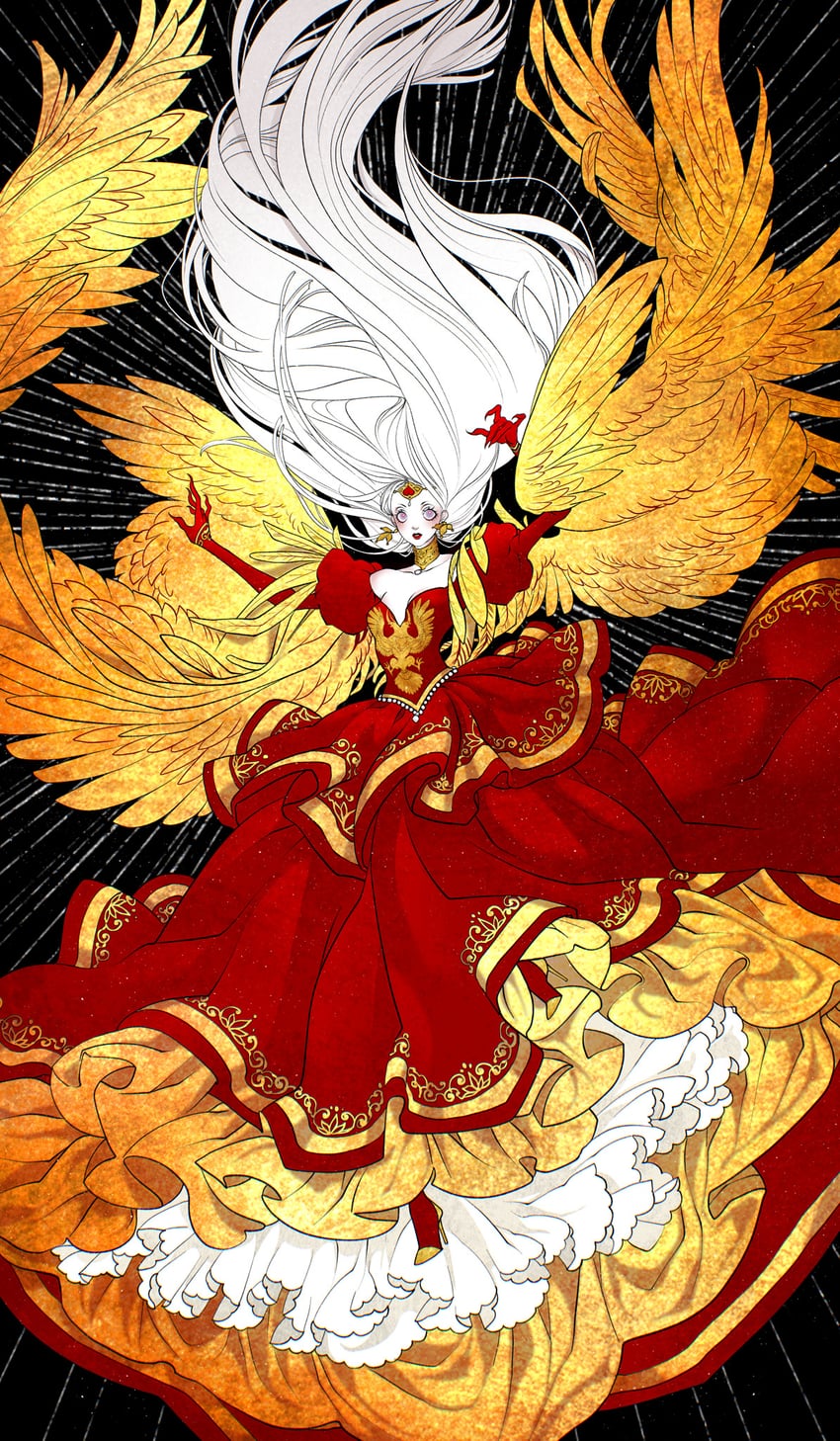 edelgard von hresvelg (fire emblem and 2 more) drawn by king_of_red_dragon