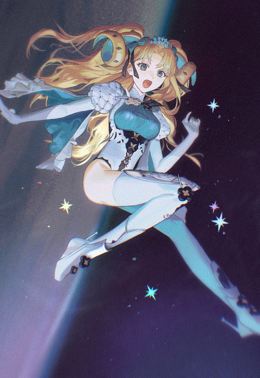 ereshkigal and space ereshkigal (fate and 1 more) drawn by potienotforty