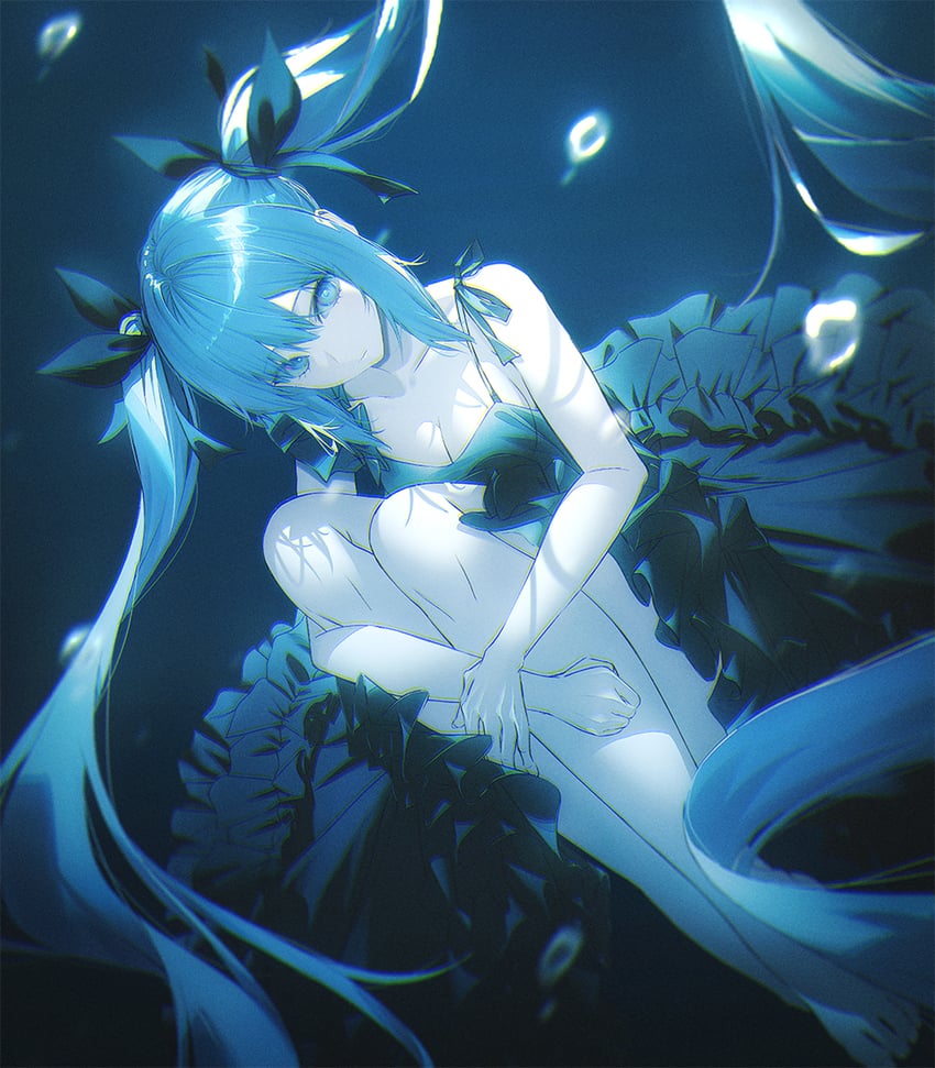 hatsune miku (vocaloid and 1 more) drawn by fov_ps