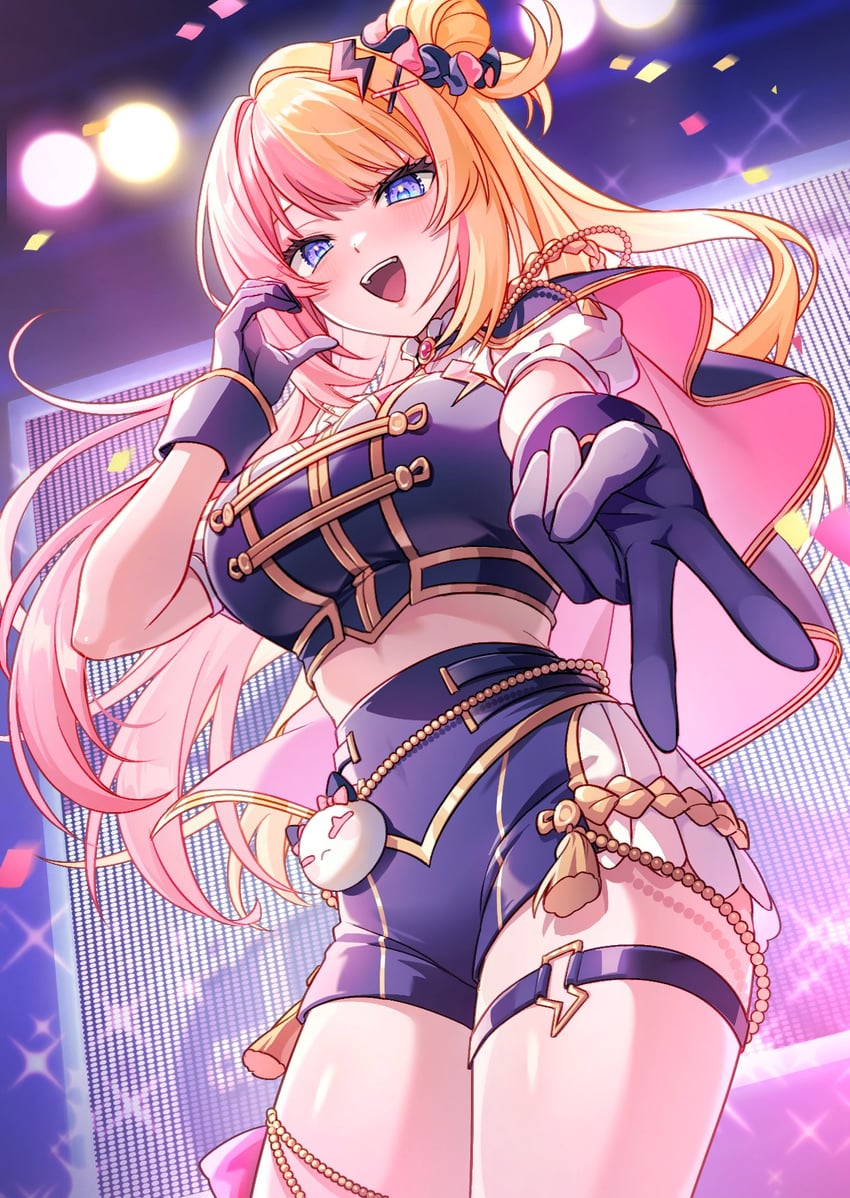 kotoka torahime (nijisanji and 1 more) drawn by senmi_(vvv_1864)
