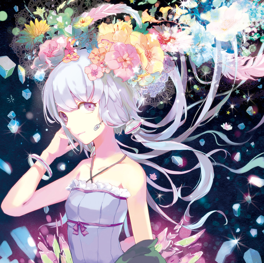 yuzuki yukari (vocaloid and 1 more) drawn by gon_(gororingo)