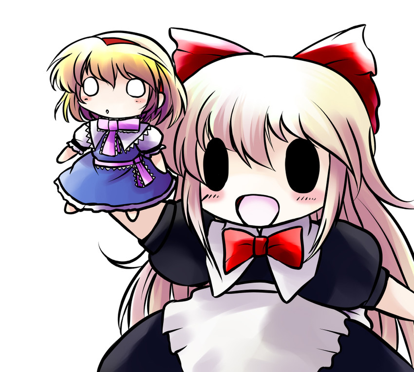 alice margatroid and shanghai doll (touhou) drawn by yume_shokunin