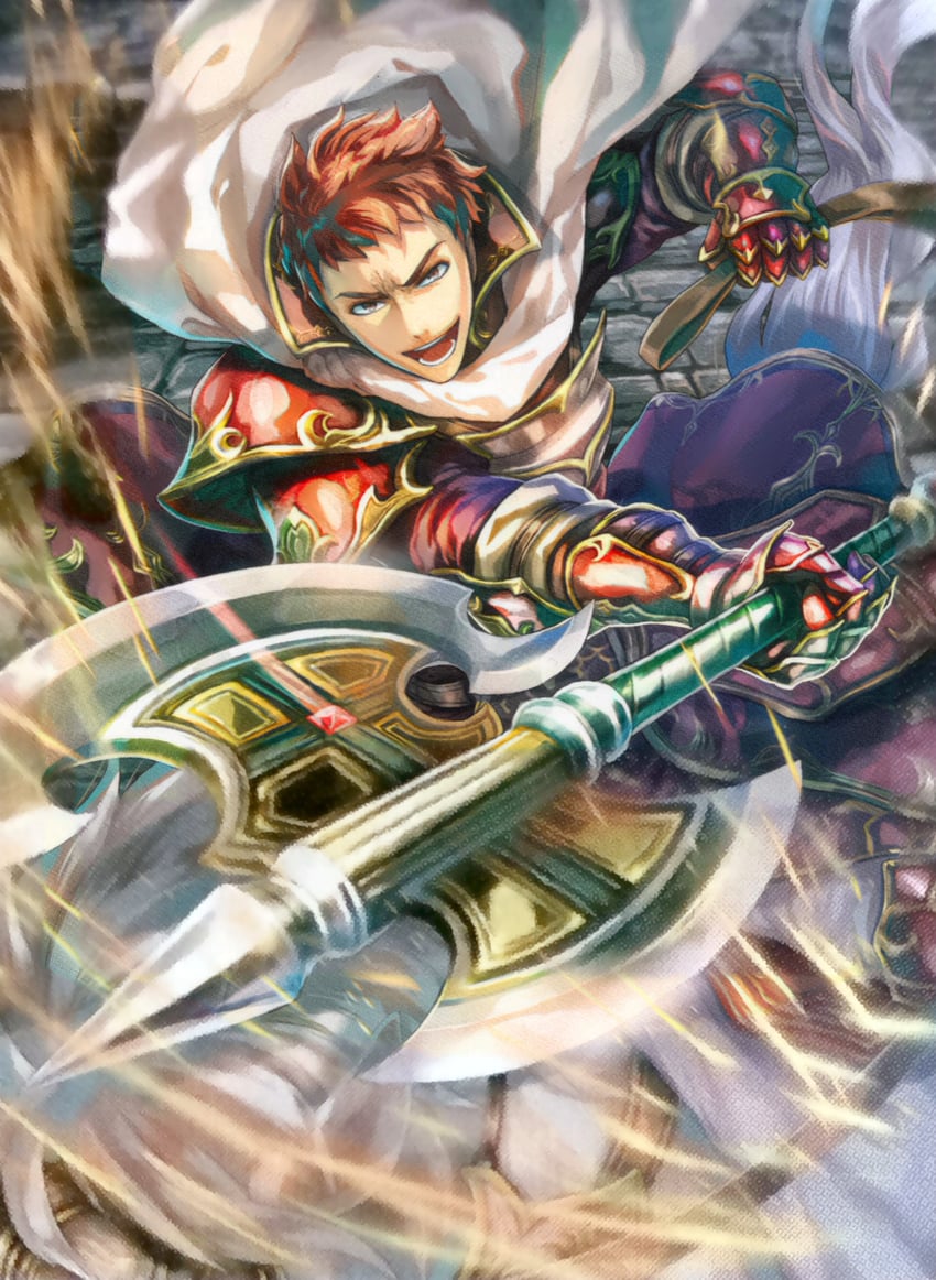 kieran (fire emblem and 2 more) drawn by bisaiiiii