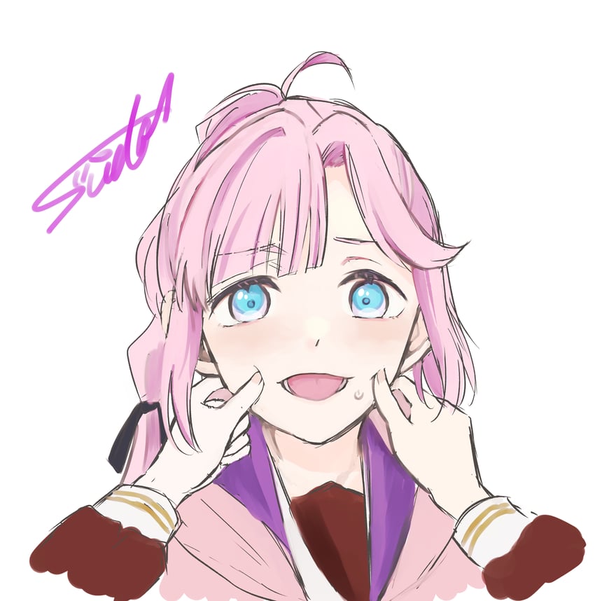 anyoji hime (love live! and 1 more) drawn by suito