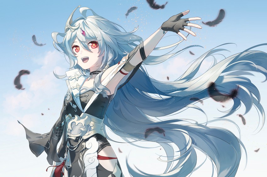 herrscher of sentience (honkai and 1 more) drawn by rafaelaaa