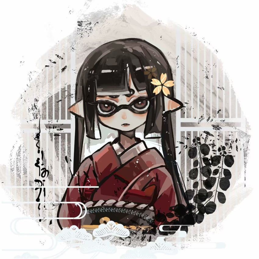 inkling player character and inkling girl (splatoon) drawn by gucandiyi52092