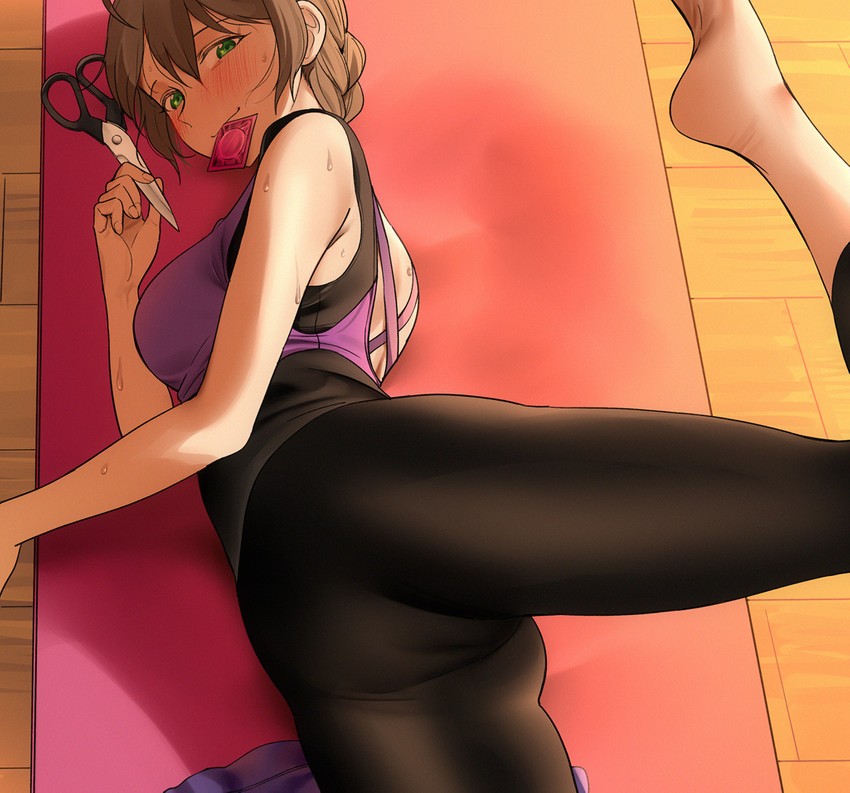 sakuramori kaori (idolmaster and 2 more) drawn by nakamura_rohane