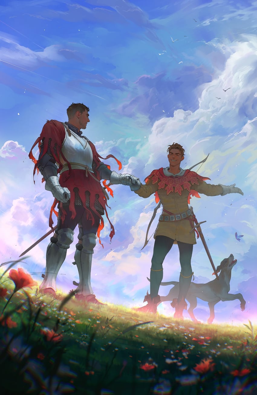 henry of skalitz and hans capon (kingdom come: deliverance ii) drawn by epseelutely