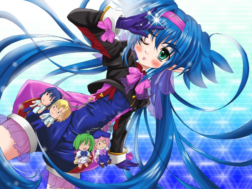 sheryl nome, ranka lee, saotome alto, klan klein, and mikhail buran (macross and 1 more) drawn by kamishiro_ryuu