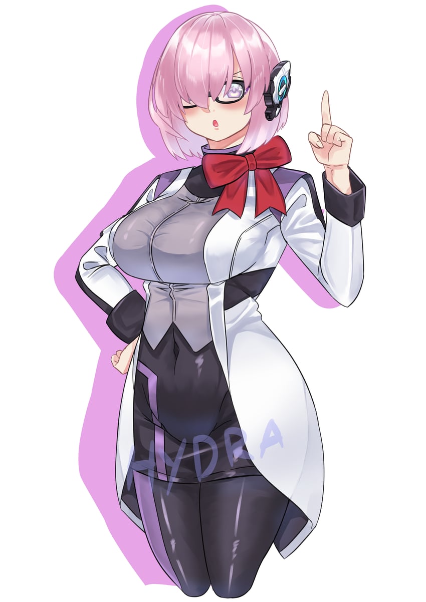 mash kyrielight and is (fate and 3 more) drawn by hydra_(kuzuryuu9)