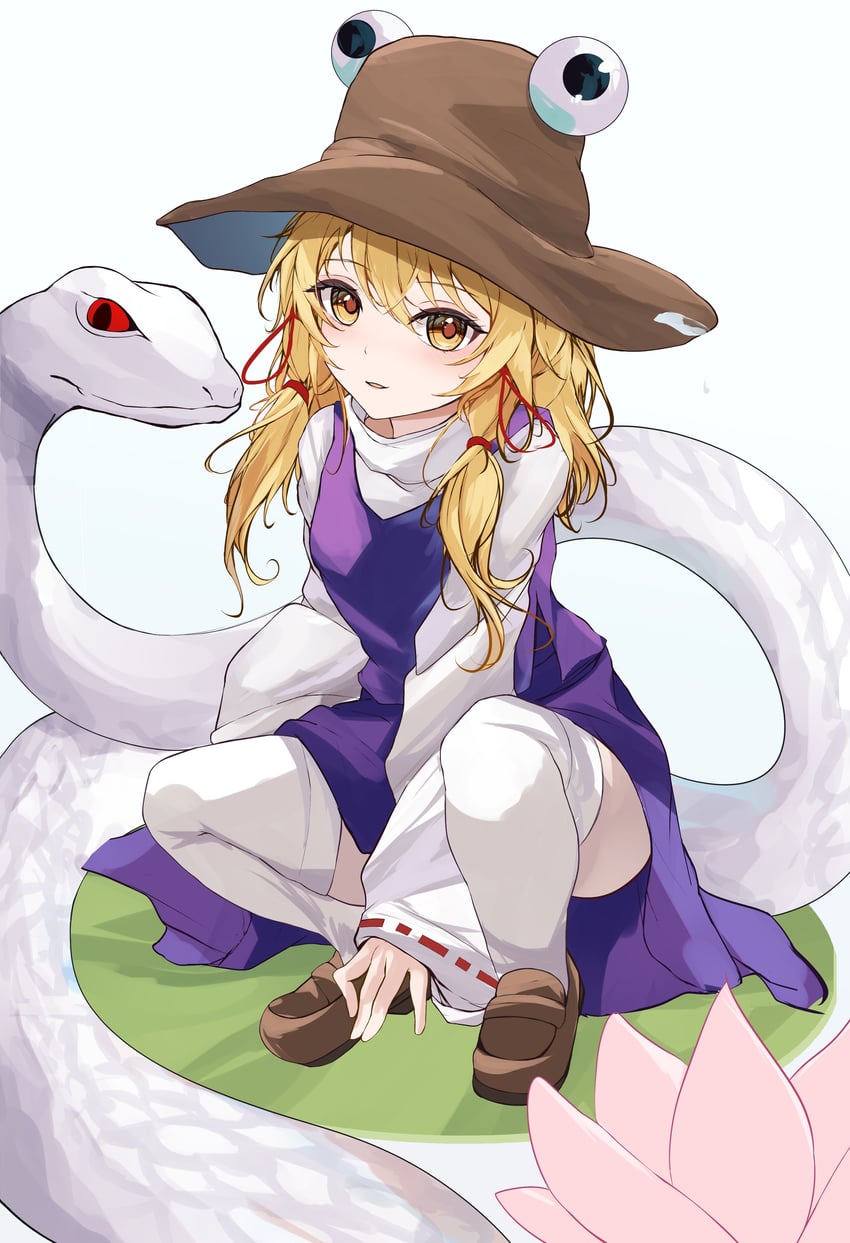 moriya suwako (touhou) drawn by orchid_(orukido)