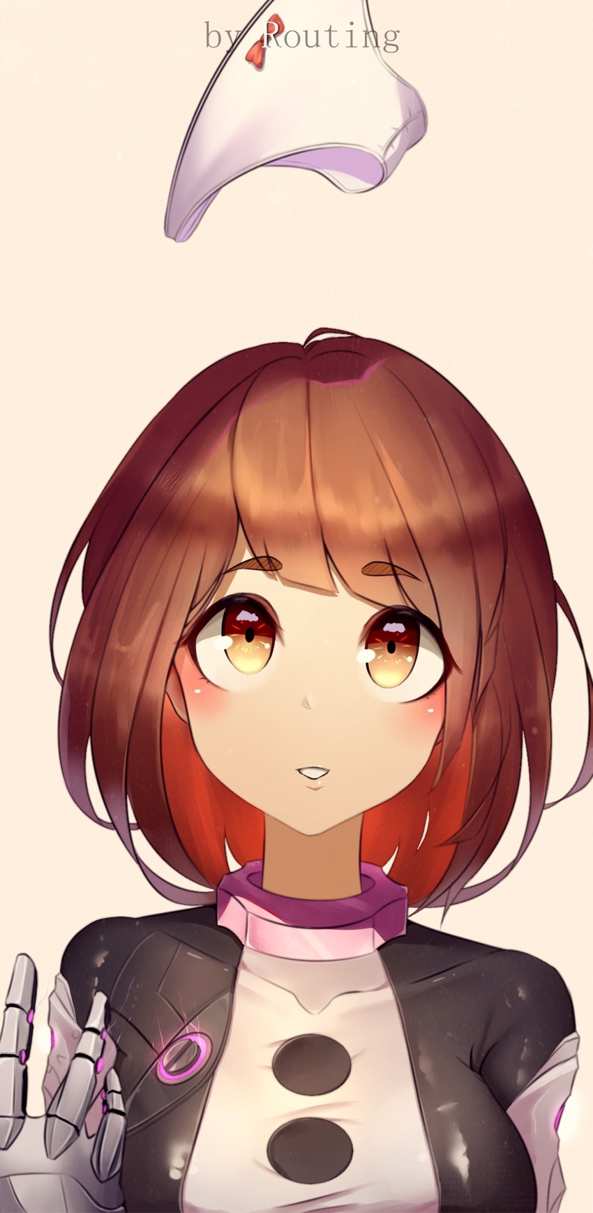 uraraka ochaco (boku no hero academia) drawn by routing-zhengyi
