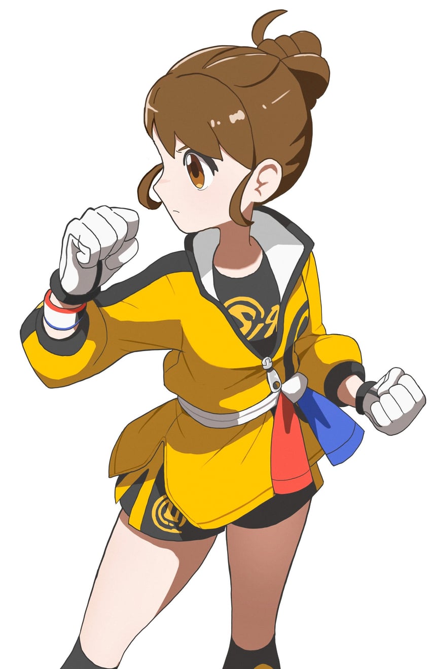 gloria (pokemon and 1 more) drawn by baeming