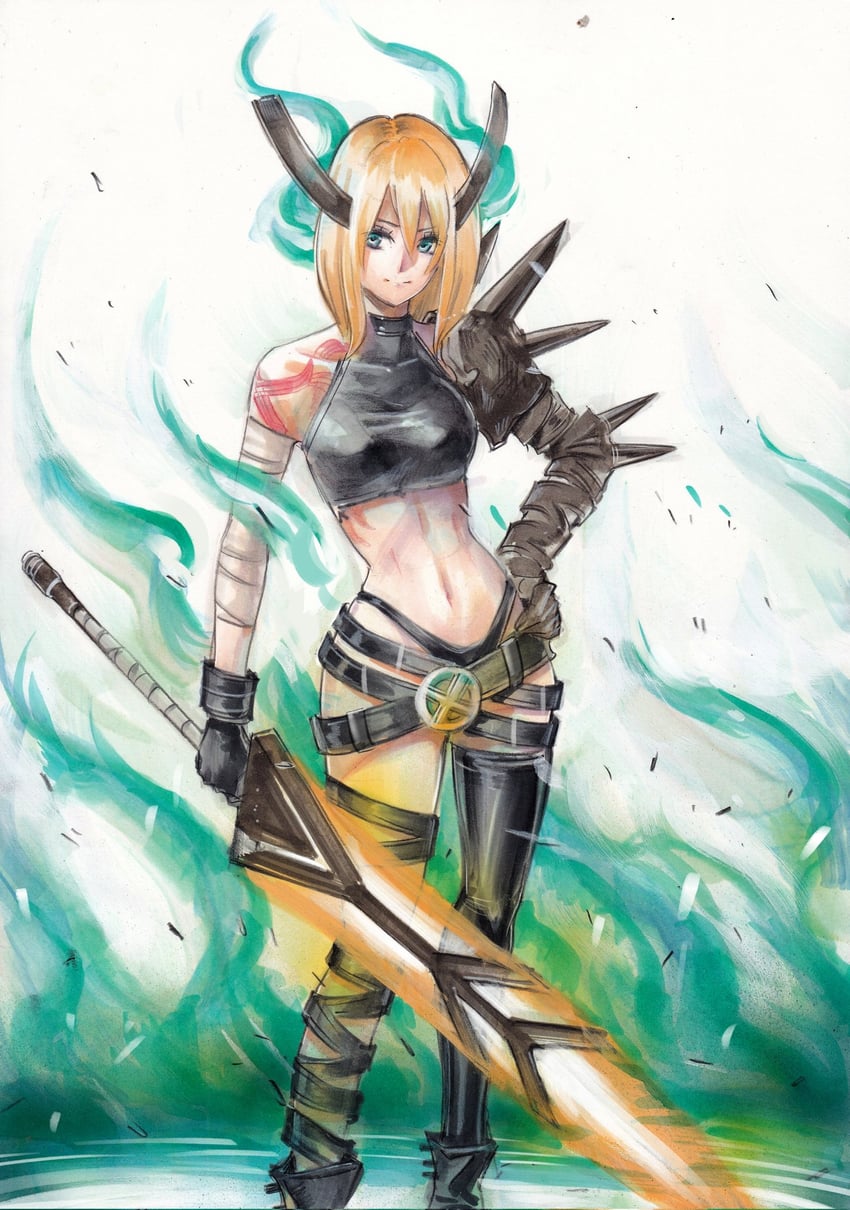 magik (marvel and 2 more) drawn by rodrigo_yoshimiya