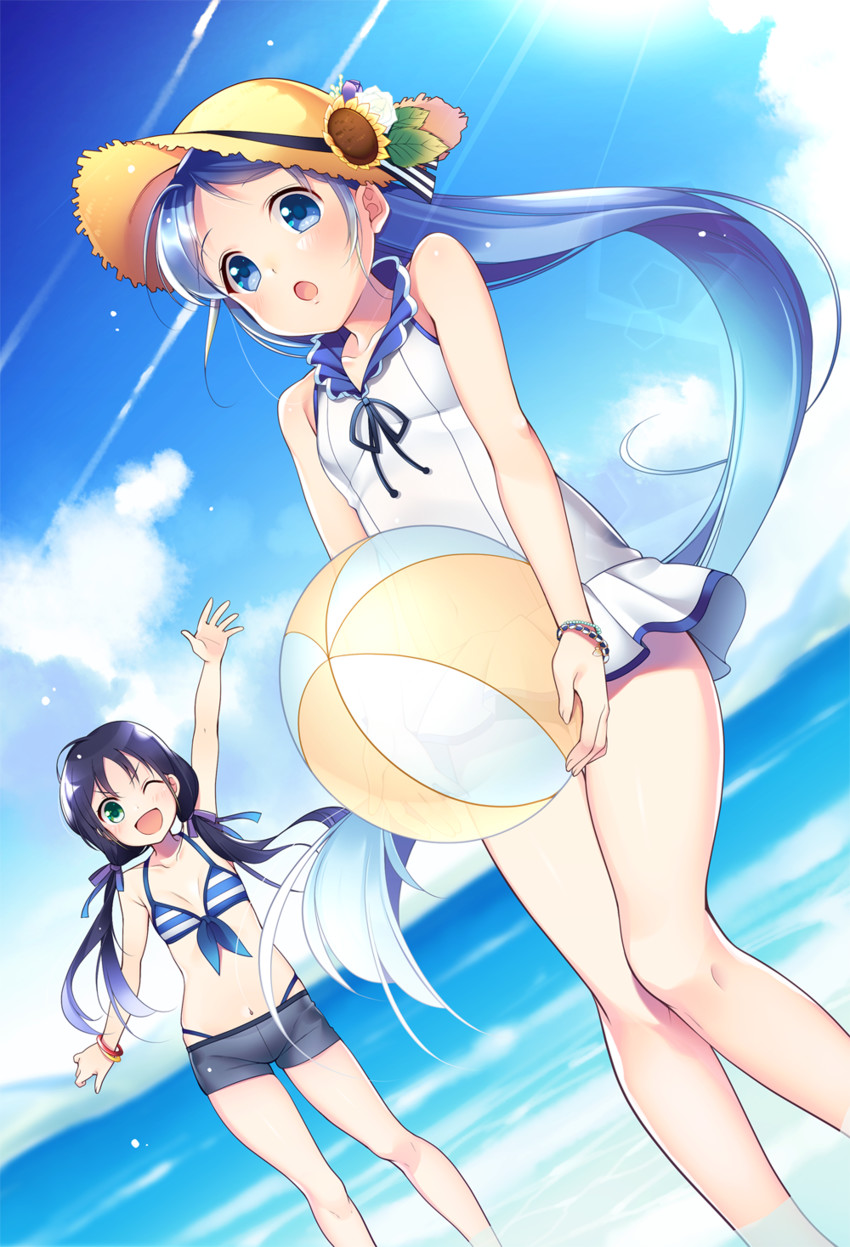 samidare and suzukaze (kantai collection) drawn by shirogane_rio_(artist)