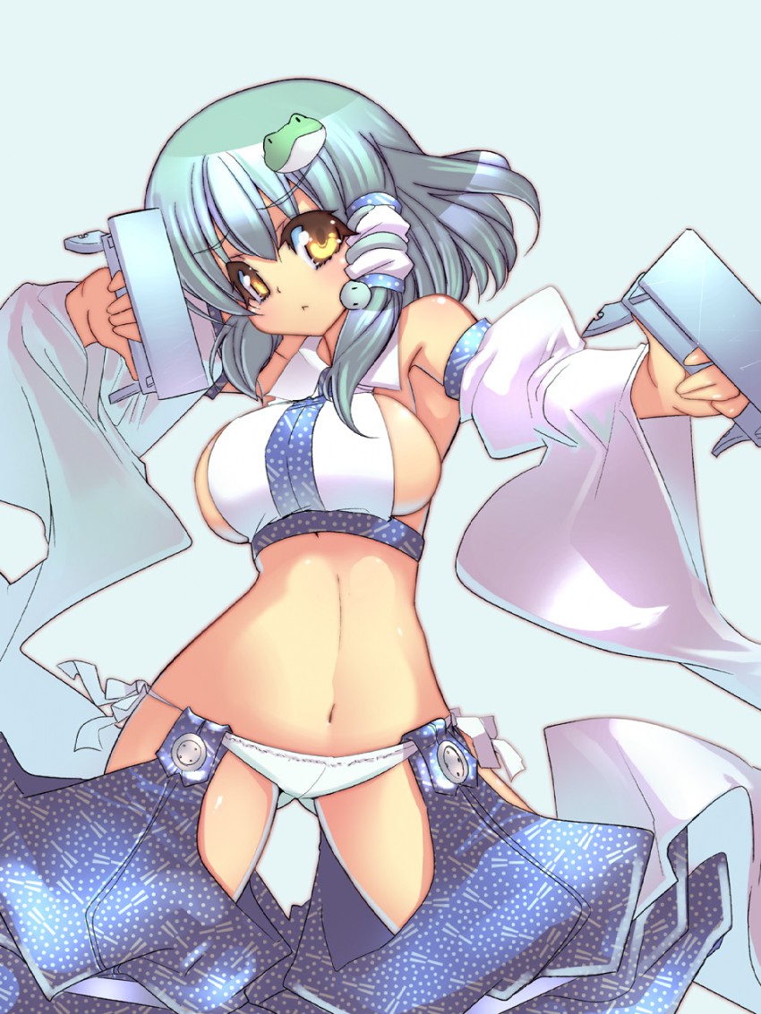kochiya sanae (touhou) drawn by fujishima-sei_ichi-gou
