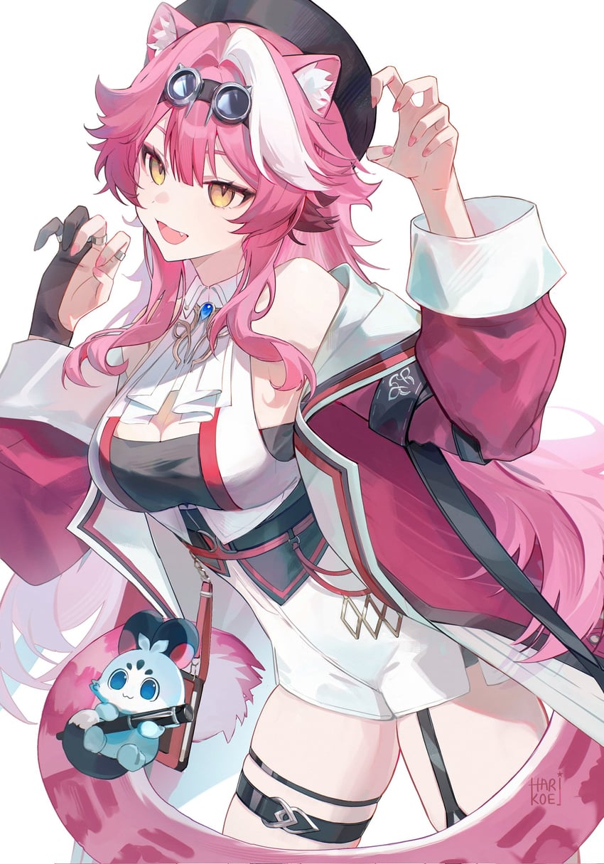 raora panthera and chattino (hololive and 1 more) drawn by harikoe