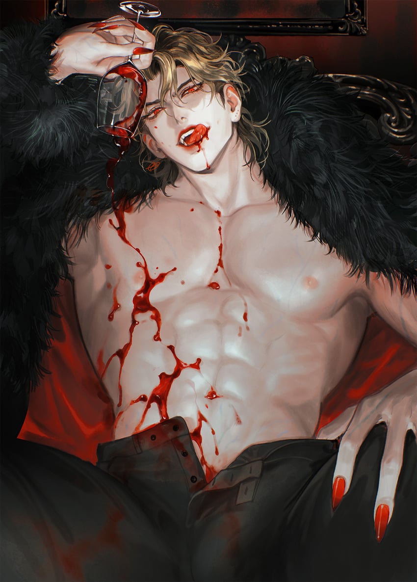 dio brando (jojo no kimyou na bouken and 1 more) drawn by bustersiri
