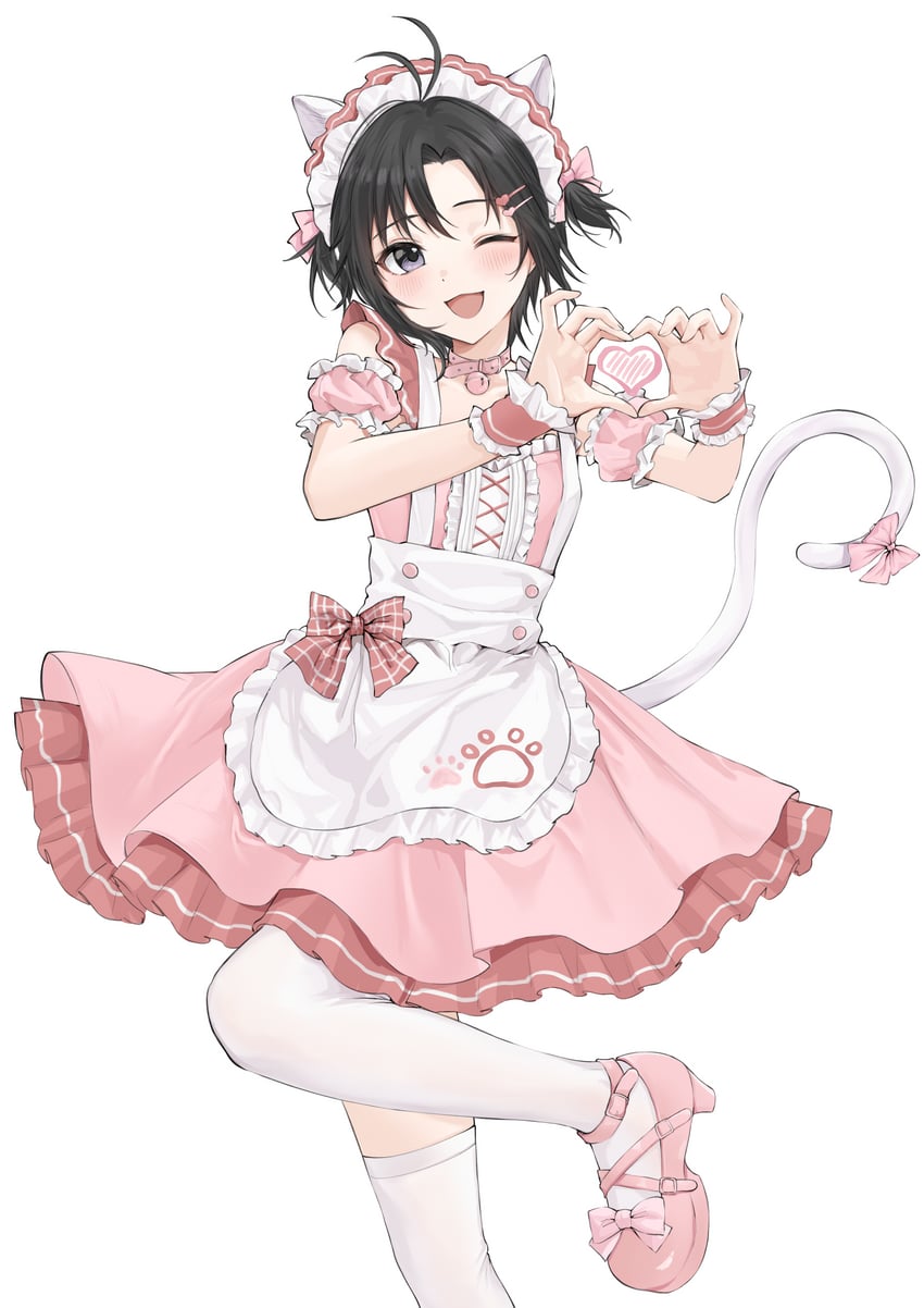 kikuchi makoto (idolmaster and 2 more) drawn by aburi-gatana