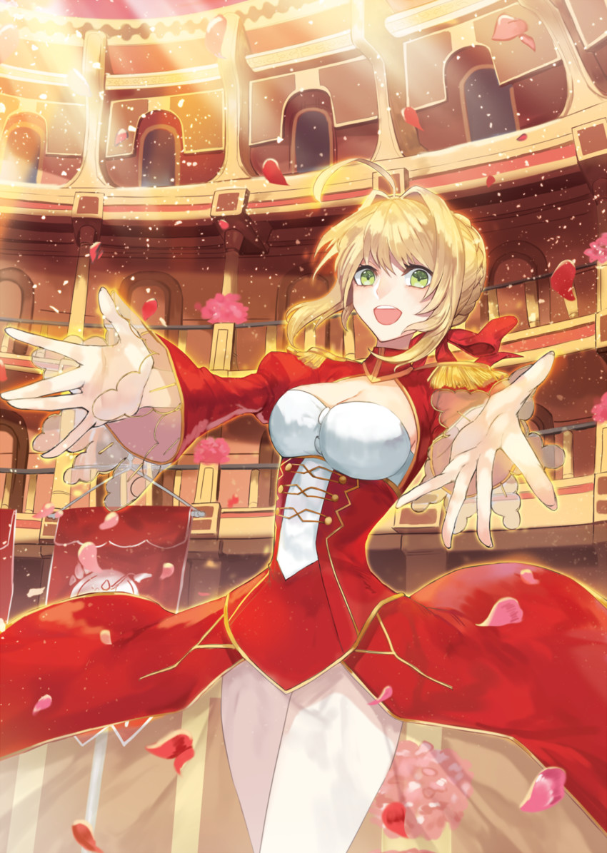 nero claudius (fate and 1 more) drawn by yepnean