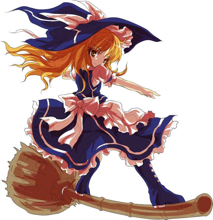 kirisame marisa (touhou and 1 more) drawn by alphes