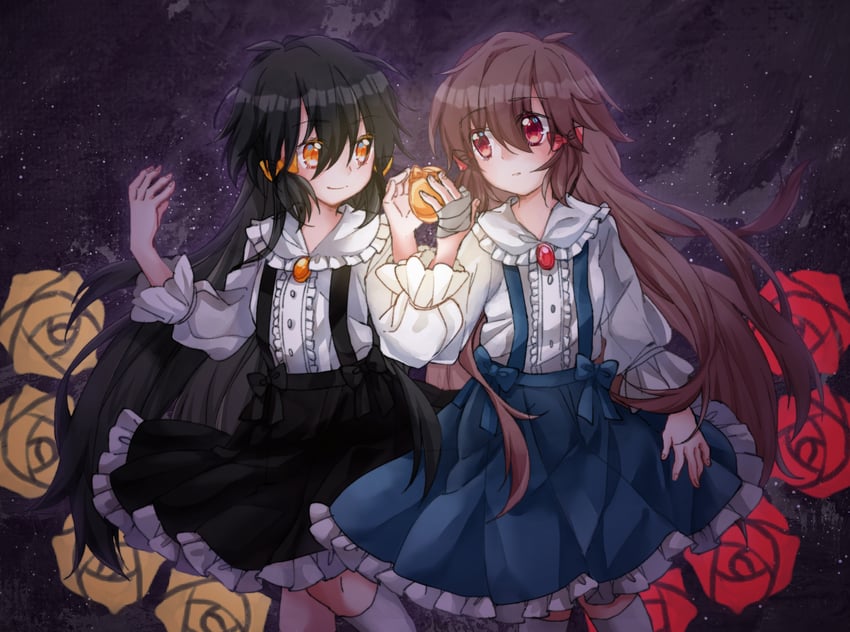 goldia die heilige and enjel (pocket mirror) drawn by ringbell666