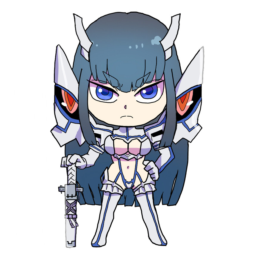 kiryuuin satsuki and junketsu (kill la kill) drawn by uri_(uryu002)