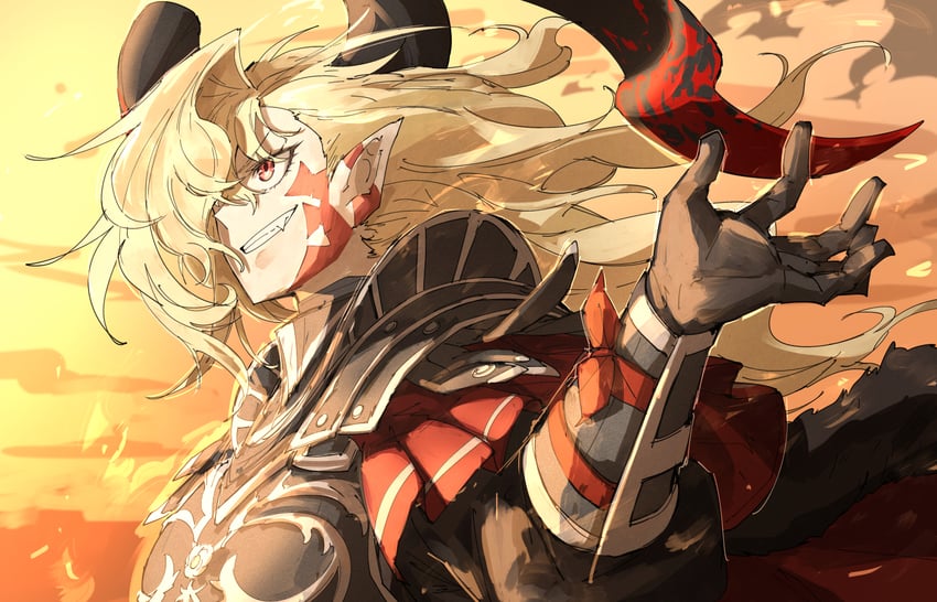 nero claudius and queen draco (fate and 1 more) drawn by kankan33333