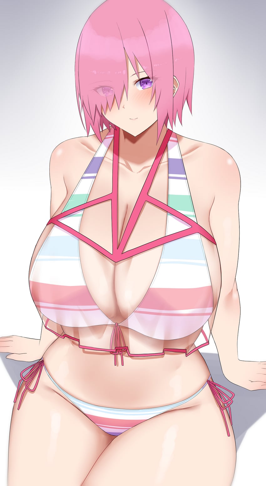 mash kyrielight (fate and 1 more) drawn by arind_yudha