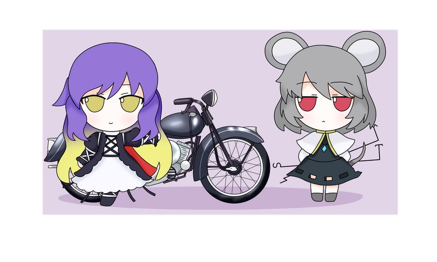 nazrin and hijiri byakuren (touhou) drawn by dounaga_nuko