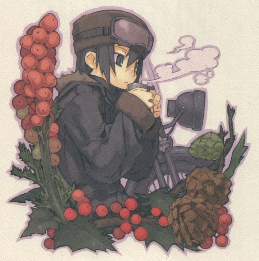 kino and hermes (kino no tabi) drawn by kuroboshi_kouhaku