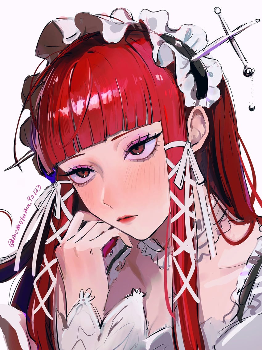 yoshino chidori (persona and 1 more) drawn by momotamago