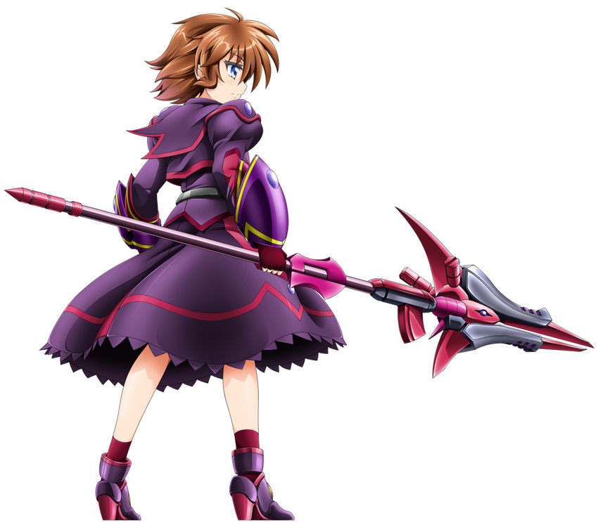 stern the destructor and luciferion (lyrical nanoha and 3 more) drawn by kiriko_(takitsubo_massage)